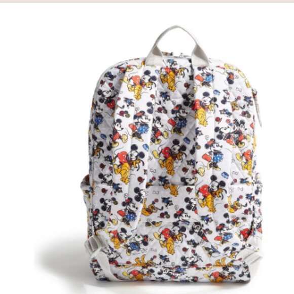 Vera Bradley Disney Essential Large Backpack in Mickey Mouse Family Fun NWT - Picture 3 of 3